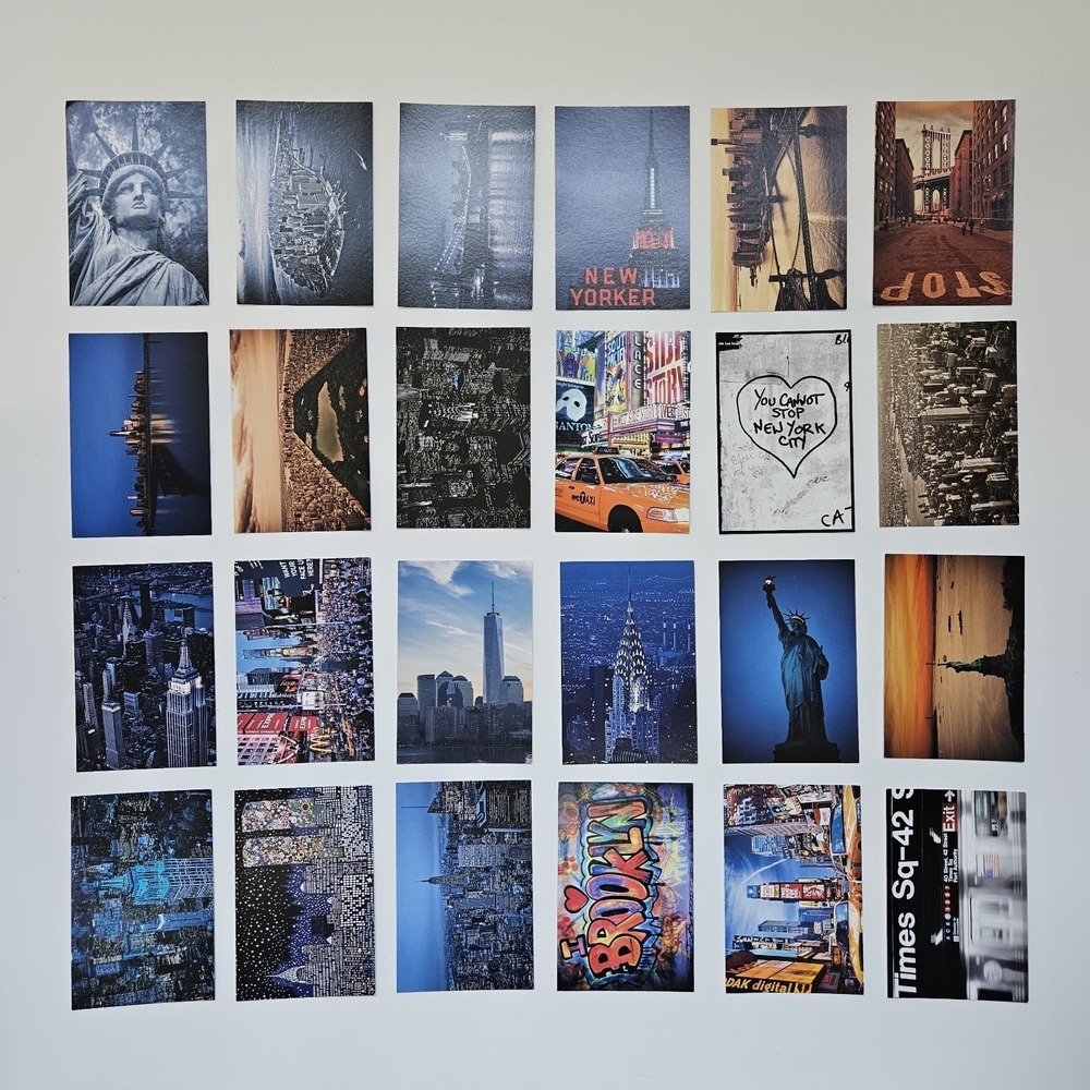 New York‎ City Brooklyn Statue Of Liberty Souvenir Postcards Bundle Lot